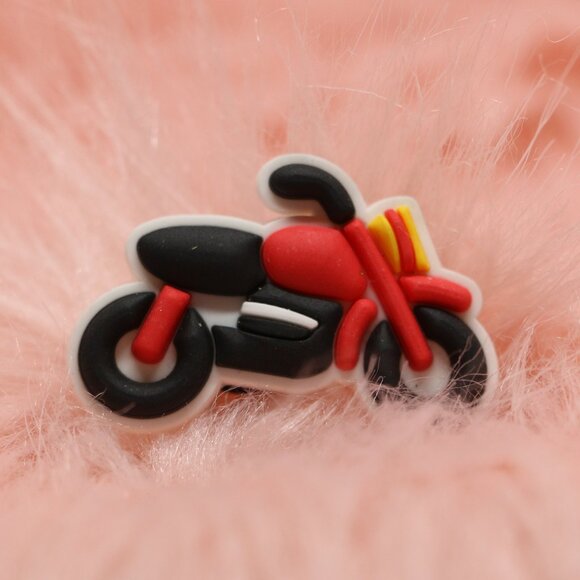 Motorcycle Croc Charm - Picture 1 of 2